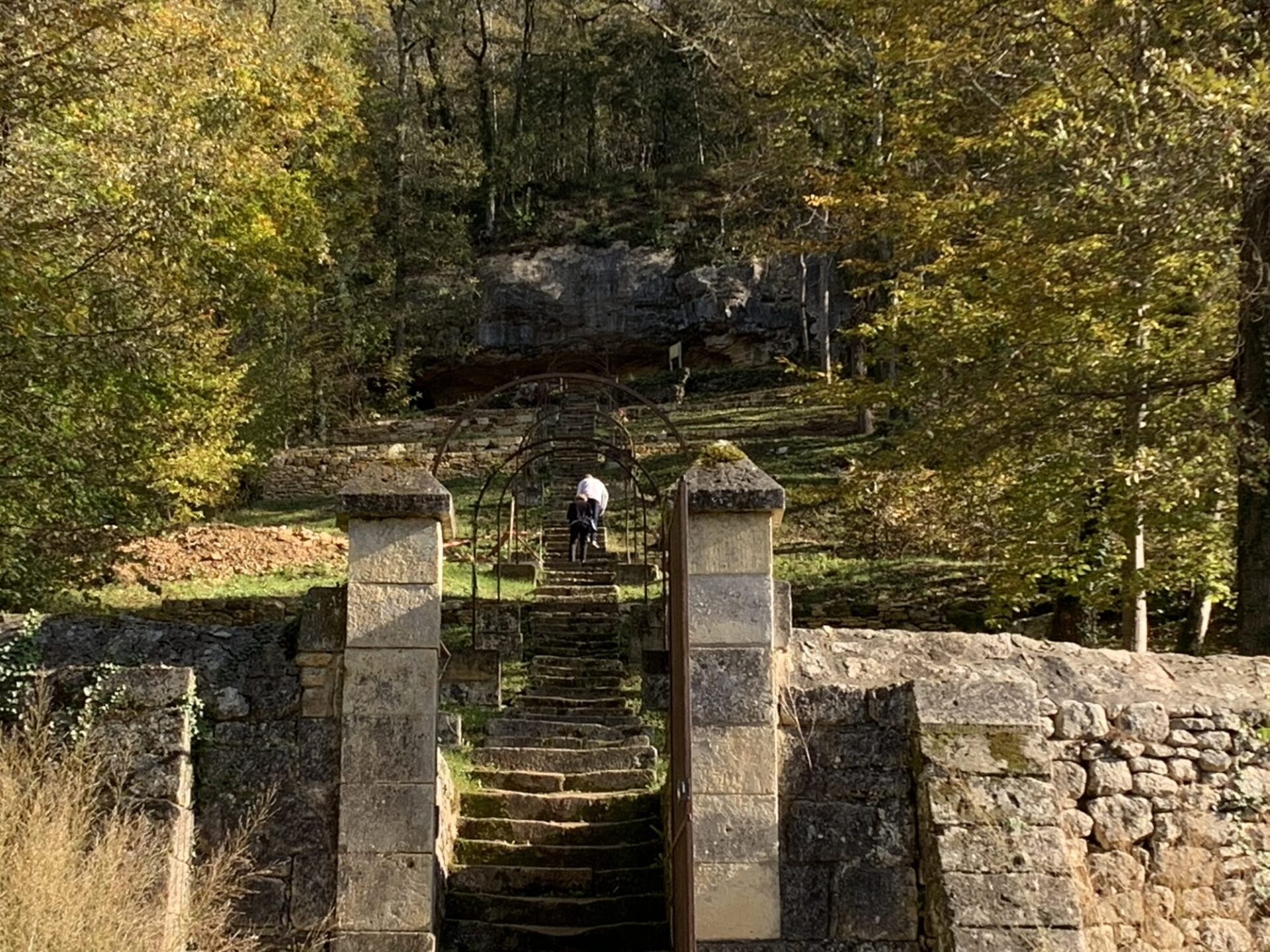 L'escalier des dames - patrimoine historique Campagne