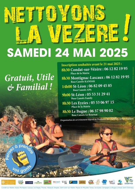 Nettoyage Vézère 2025